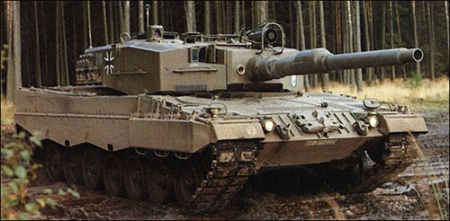 Leopard 2, first production series.