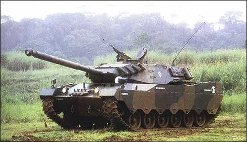 MB-3 Tamoyo, first All-Brazilian tank.