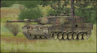 Leopard 2A4 woodlands by Viper A