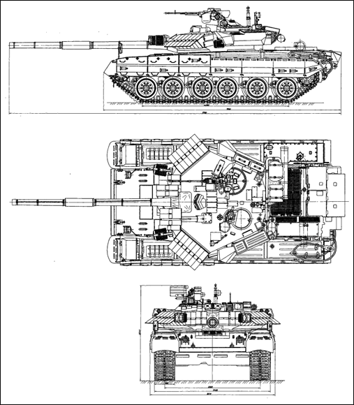 T-84 drawing