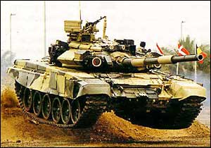 Main Battle Tank - T-90/T90S/T90C