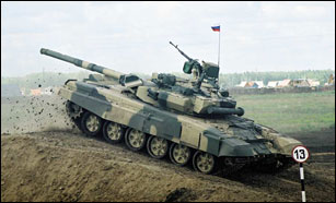 Main Battle Tank - T-90/T90S/T90C