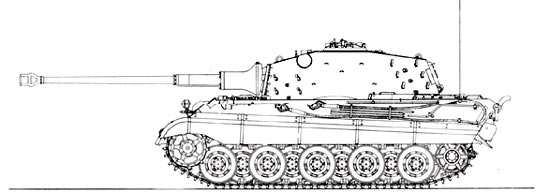Tiger II with the rangrfinder