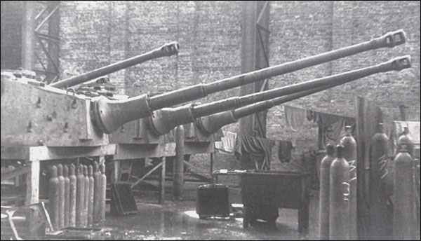 Tiger II turrets at Henschel's Plants, 1945