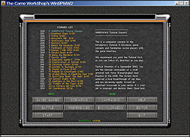WinSPWW2 Scenarios Screen