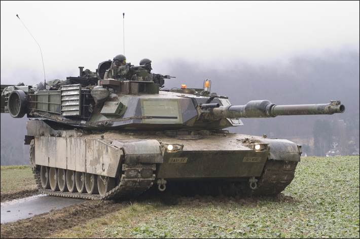 M1A1 Abrams MBT.