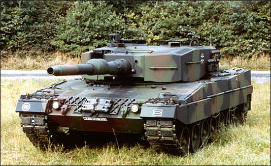 Leopard 2A4, German Bundeswehr. Photo: KMW