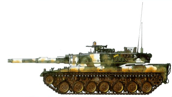 Leopard 2A4 (seventh batch), Panzerbattalion 214