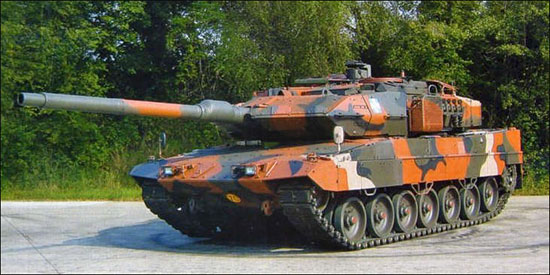 Leopard 2HEL, of the Hellenic Army of Grece.