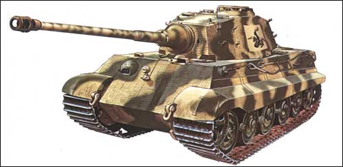 Tiger II, sPzAbt.505, late 1944.