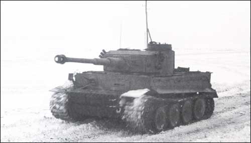 Tiger I of Grossdeutschland, Kharkov, 1943.
